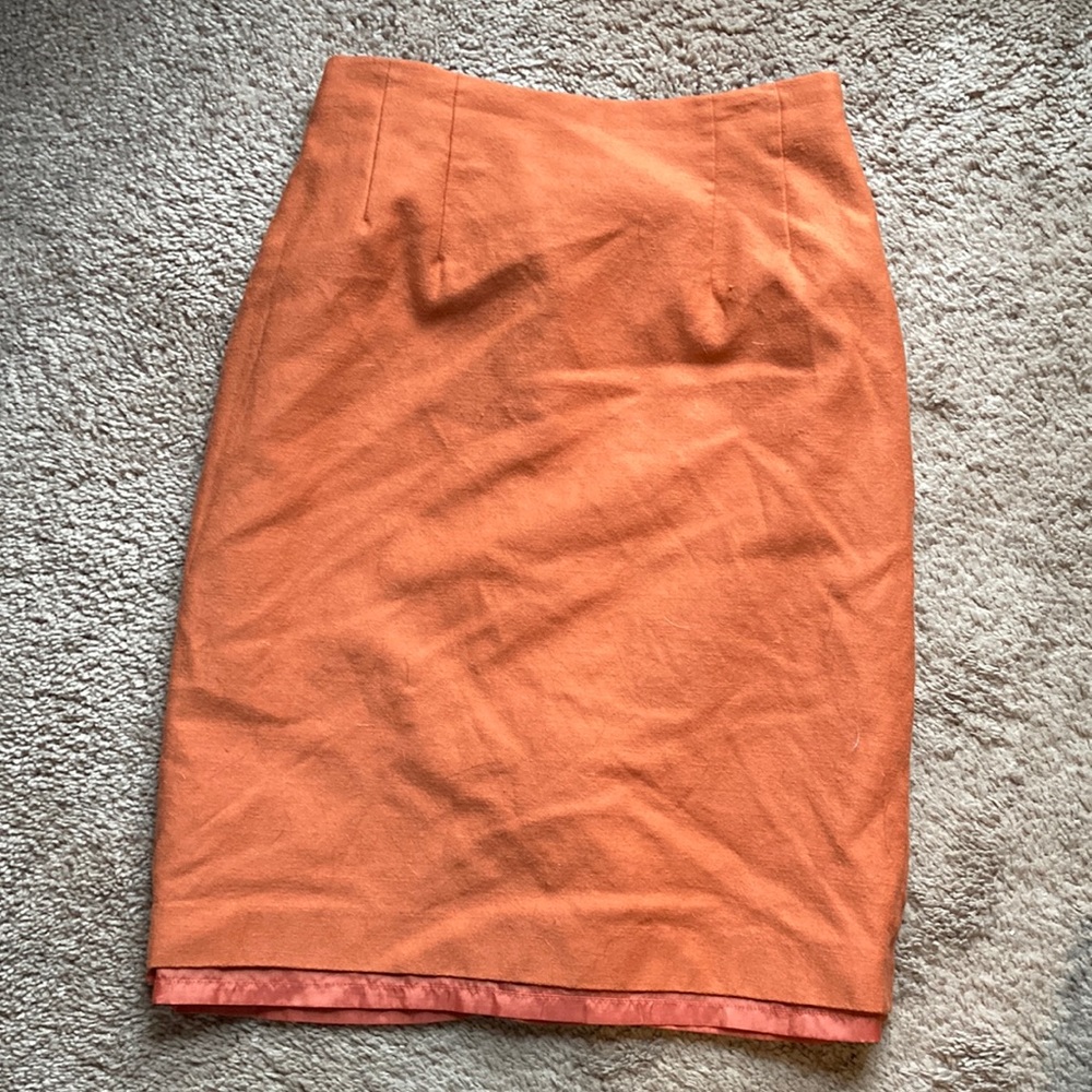 Vintage Chadwick’s orange skirt